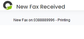 Print To Fax - NewFax_notification